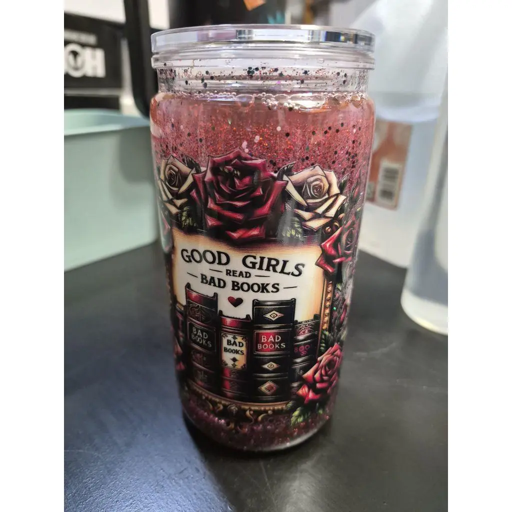 16oz Custom Acrylic Epoxy Cylinder Tumbler with Straw - Personalized Lava or Glitter Option, Unique Sensory-Satisfying Designs, Gift Ready Kitchenware Drinkware