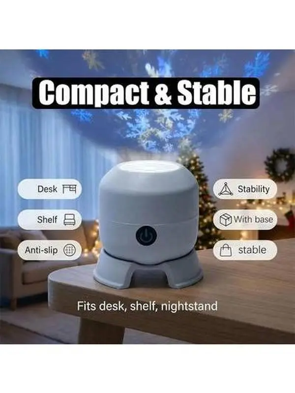 RGB Color LED Ocean Projector Light with 3 Pattern Slides, Rotatable Adjustable Stand, IP44 Waterproof Decorative Lighting Projector for Kids Bedroom, Birthday Party, Gift (Home & Outdoor Use)