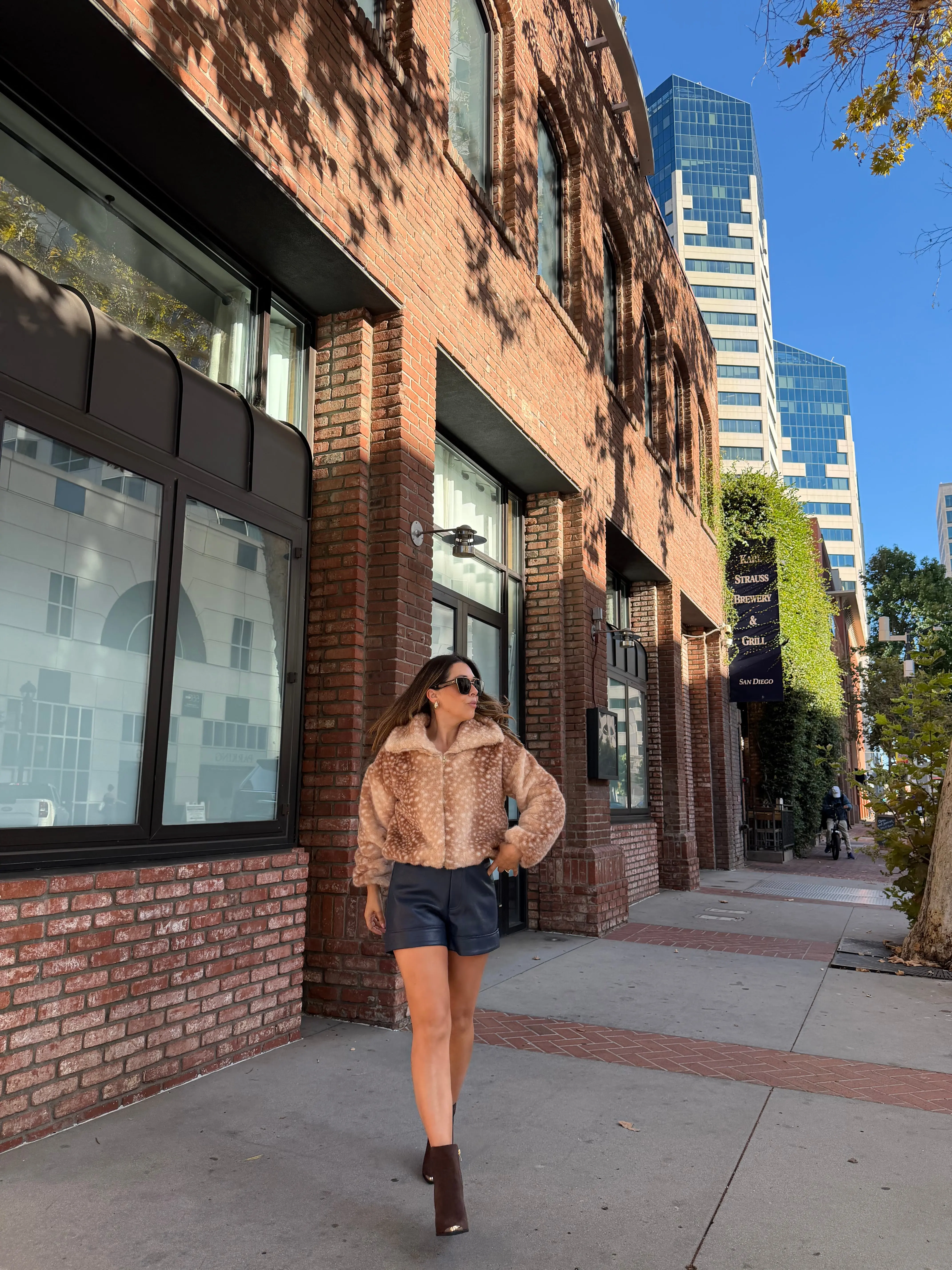 Bambi Faux Fur Jacket
