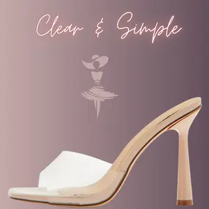 Classic Clear Heels