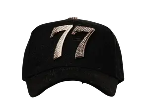 BARBAS HATS 77 LAST EDITION BLACK SNAPBACK HAT ONLY! BAR77LASTED