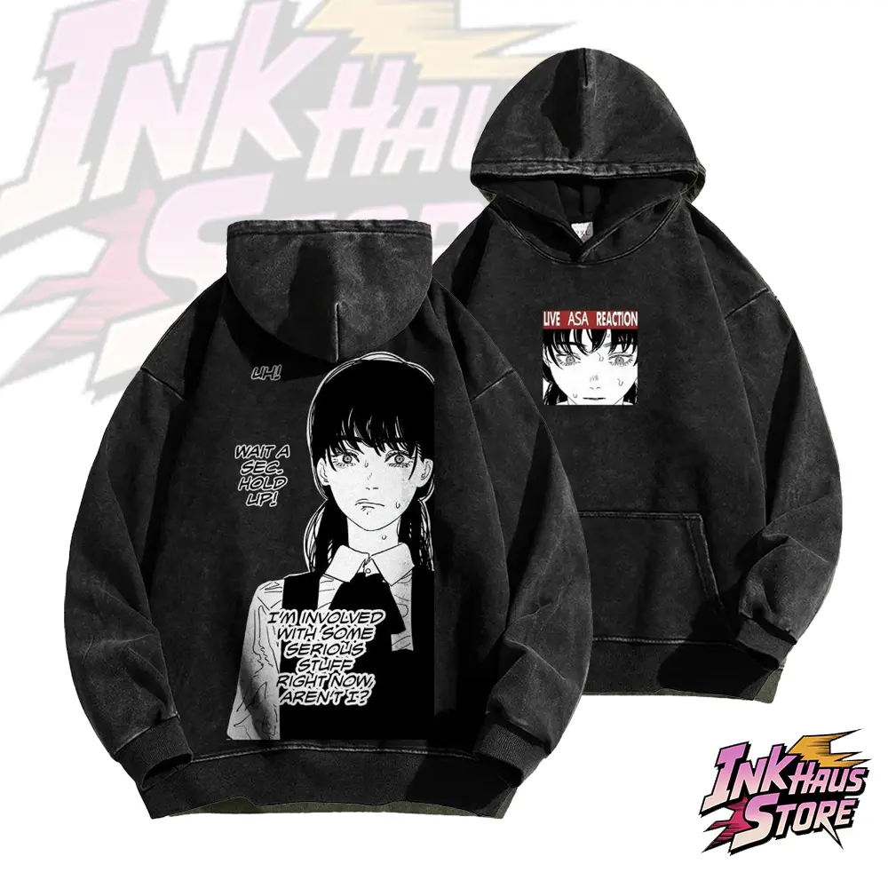 Asa Mitaka CSM Unisex Fit Vintage Washed Hoodie