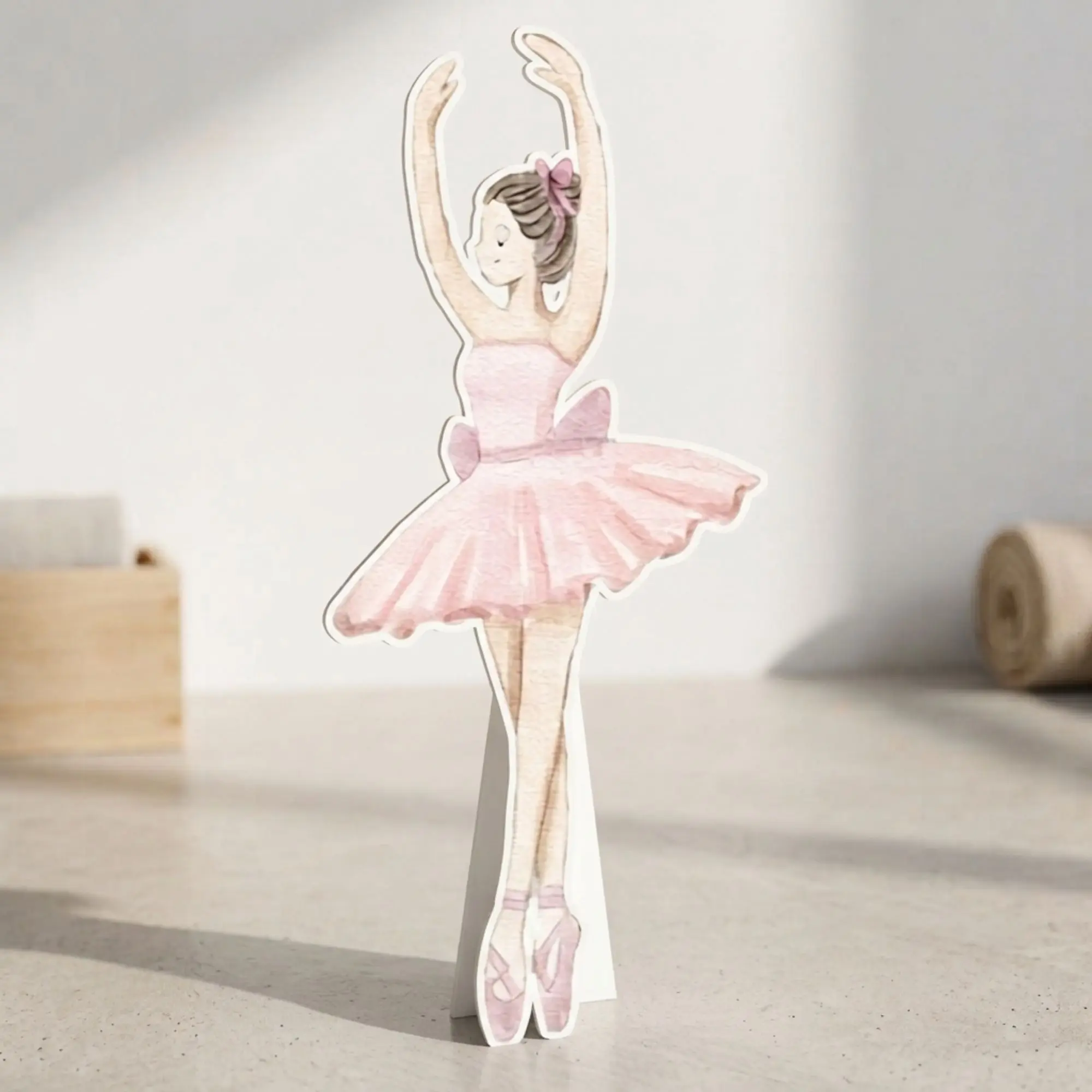 Ballet Cut-Out Festive Backdrop - Banners for Home, Party Supplies Decoration