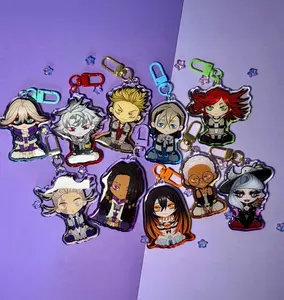 810 Ops Trash Recycling Anime Manga Acrylic Keychain, Cutest Design Charm for Fans