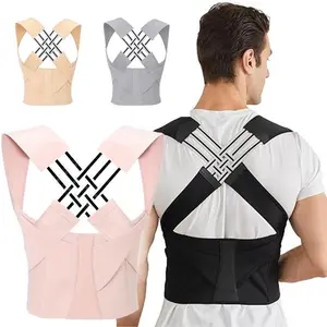 Adjustable Unisex Waist Trainer Belt, Posture Corrector for Men & Women, Daily Wear, Teenagers Posture Correction, Back Support, Spine Alignment, Adjustable Back Brace