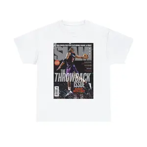 Vince Carter Toronto Raptors Men Streetwear Graphic Tees Casual Shortsleeve Menswear T-Shirt