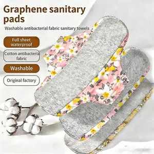 4/6eak-Proof & Waterproof Washable Incontinence Pads with Graphene Aseptic Technology for Elderly Care