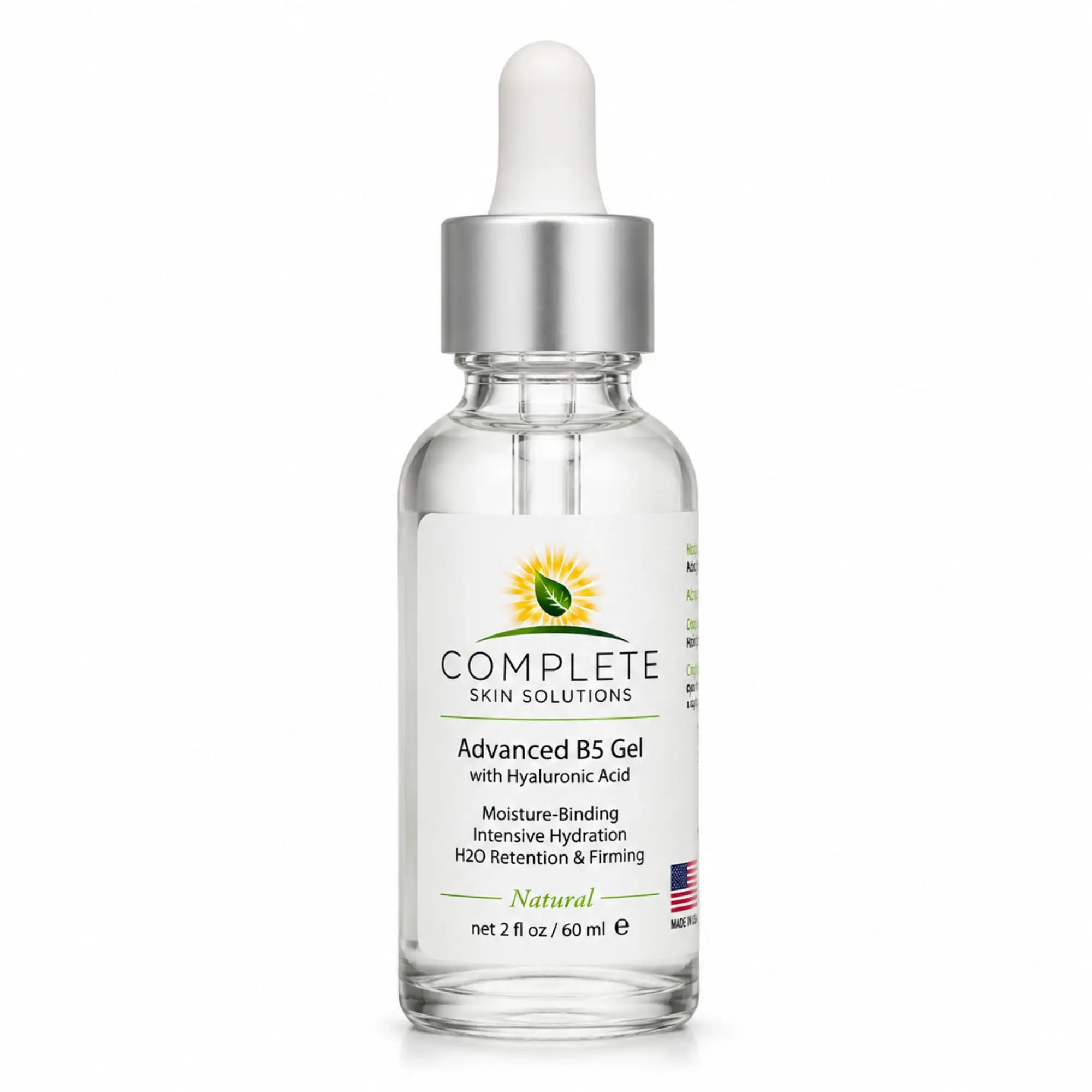 Advanced B5 Hydrating Gel (2 oz) - Facial Skincare Moisturizer for Intense Hydration
