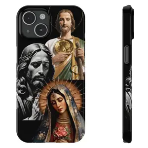 San Judas Virgen De Guadalupe Phone Case, iPhone 16 15 14 13 12 11