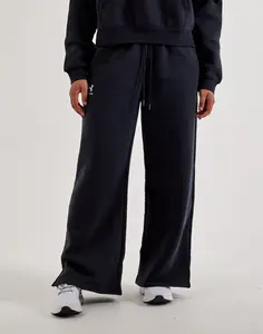 Womens Under Armour Icon Fleece Wide-Leg Pants
