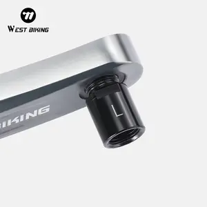 WEST BIKING Bicycle Pedal Extender. Chrome Molybdenum Steel Pedal Spacers, 20mm MTB Pedal Extender