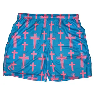 Cotton Candy Cross Shorts