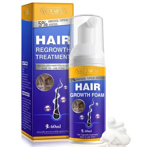 Viofairy Hair Mousse for Thicker Hair, Nourishing Formula for Hair Strengthening and Volume, Ideal for Daily Use