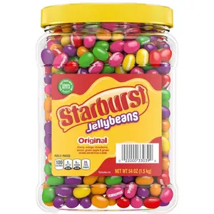 Starburst Jelly Beans Original Fruit Flavors Pantry-Size, 54 Ounce Candy Sweet Snack Candies