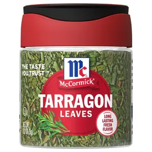 3x McCormick Tarragon Leaves Spice Blend - Culinary Seasoning for Cooking Essentials, Flavorful Rub, 0.2oz