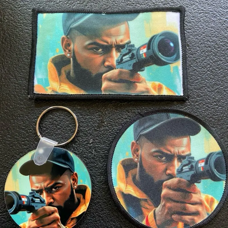 KhandiCo Fashions Bulletproof Stories Keychain & Patches