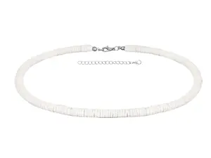 Adjustable Puka Shell Necklace for Men and Women Embrace Coastal Living Unisex Matelasse Chain Minimalist Jewelry Accessory Perfect for Summer