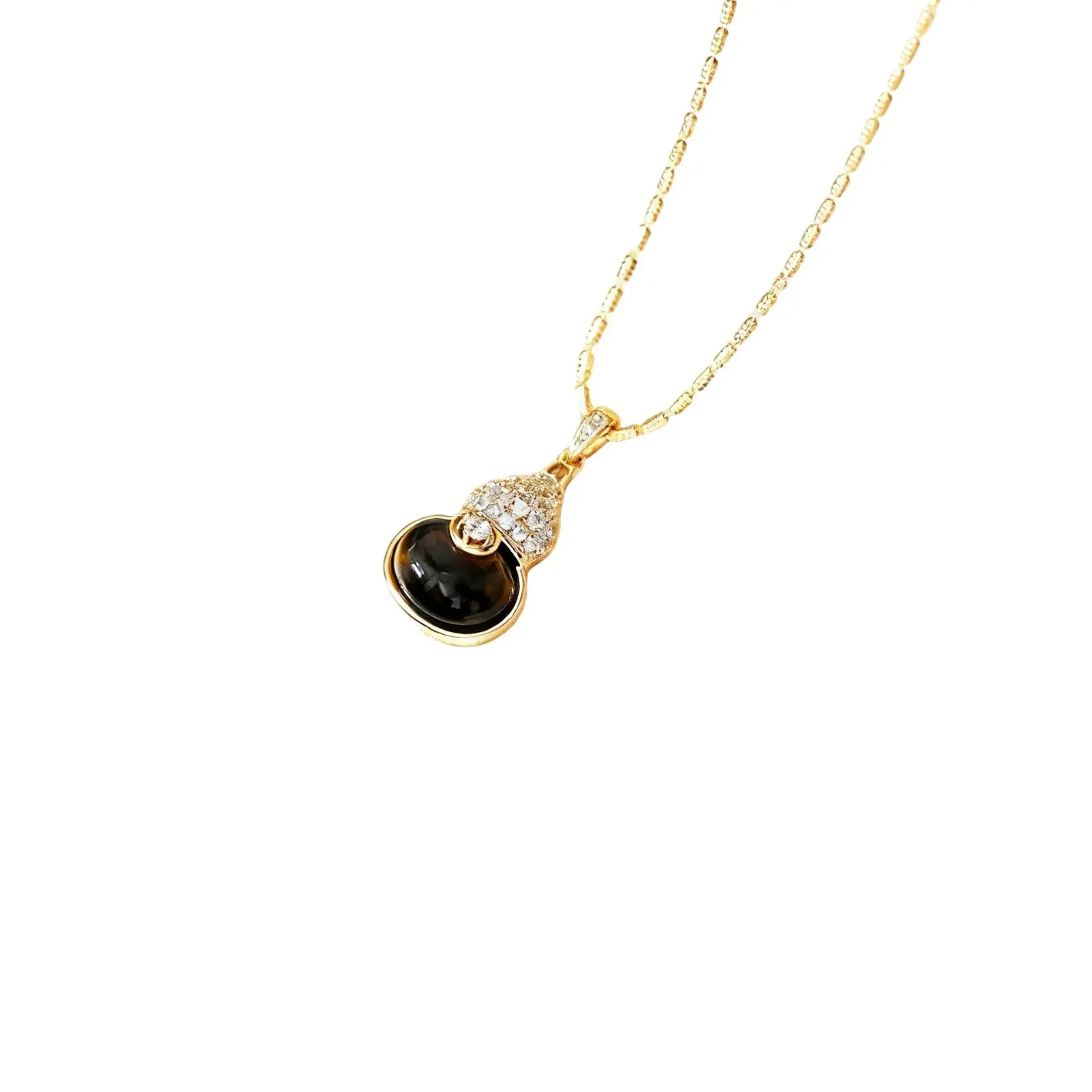 Tiger's Eye Gourd Pendant summerwins,summerwins