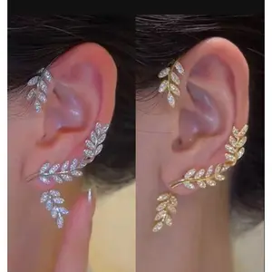 Fashion Leaf Earrings | Flower Earrings | Minimalist Earrings | Statement Earrings | Bridesmaid Earrings |Silver Leaf Earrings