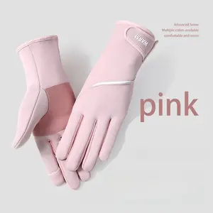 Women's Fleece-Lined Winter Gloves, Thermal Touchscreen Gloves, Windproof Waterproof Non-Slip Design for Outdoor Activities, Cycling & Skiing