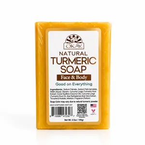 OKAY Pure Naturals Turmeric Soap Bar - 5.5 oz / 156 g