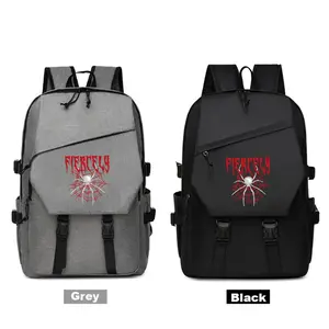 Spider Print Lightweight Laptop Backpack, Casual Travel Backpack, Large Capacity Unisex Travel Commute Bag, Adjustable Straps, Durable Polyester for Outdoor & Daily Use, Ideal Festival Gift