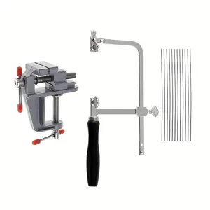 Handle Adjustable Saw Bow, U-Type Floral Line Saw, Wooden Handle Curved Wire Saw, Jewelry Cutting DIY Hand Tool