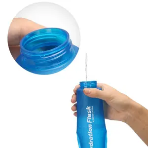 Soft kettle running outdoor soft kettle, marathon water cup off-road running foldable soft kettle water bag