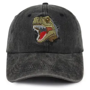 Dinosaur Hat Adult,Adjustable Embroidered Vintage Dinosaur Baseball Cap, Christmas Birthday Gifts for Friends Father Mother