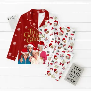The Golden Girls Pajamas Set, Golden Girls Christmas Pajamas, TV Show Holiday Pajamas, Pajamas For Party, Family Pjs, Set Of Pajamas