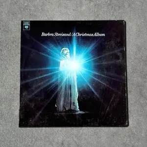 Barbra Streisand “A Christmas Album” Vintage Record Vinyl