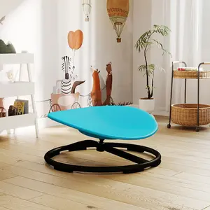 Sensory Spinning Chair fo,, Metal Base Non-Slip Indoor Seater Fun Furniture Sensory Spinning Chair fo,, Metal Base Non-Slip Indoor Seater Fun Furniture