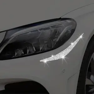 Glittering Lines Car Stickers, Vinyl Decal, Waterproof Durable Scratch Protective, Perfect for Cars Trucks SUVs, DIY Decorative Self-Adhesive Decals