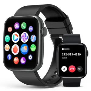 EarlySincere 2024 Smart Watch for Men Women with Bluetooth Call,1.9'' HD Full Touch Screen Fitness Watch, Smartwatch with IP67 Waterproof with Sleep Monitor for Android and iOS