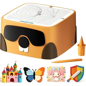 Safe Cardboard Cutter for Kids Creative Arts & Crafts, Educational STEAM & STEM Toy for 3+ Boys and Girls, Upcycled Power Cutting Tools for Hands-On Family & School Projects