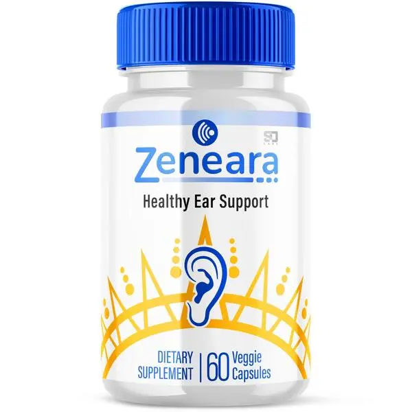 Zeneara Healthy Ear Support Supplement for Ear Ringing and Tinnitus 60 Capsules