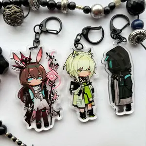 [VER #1] Arknights Babel Keychain Acrylic Charms, Cute Keyring Accessory, Fun Charm For Backpack Or Purse | High Quality and Customer Favorite Items