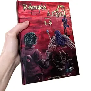 Remote Angel Hardcover Omnibus Volumes 1-3 Special Edition Misprint Signed by Authors Dark Romantasy Horror Thriller Mystery 645 Pages