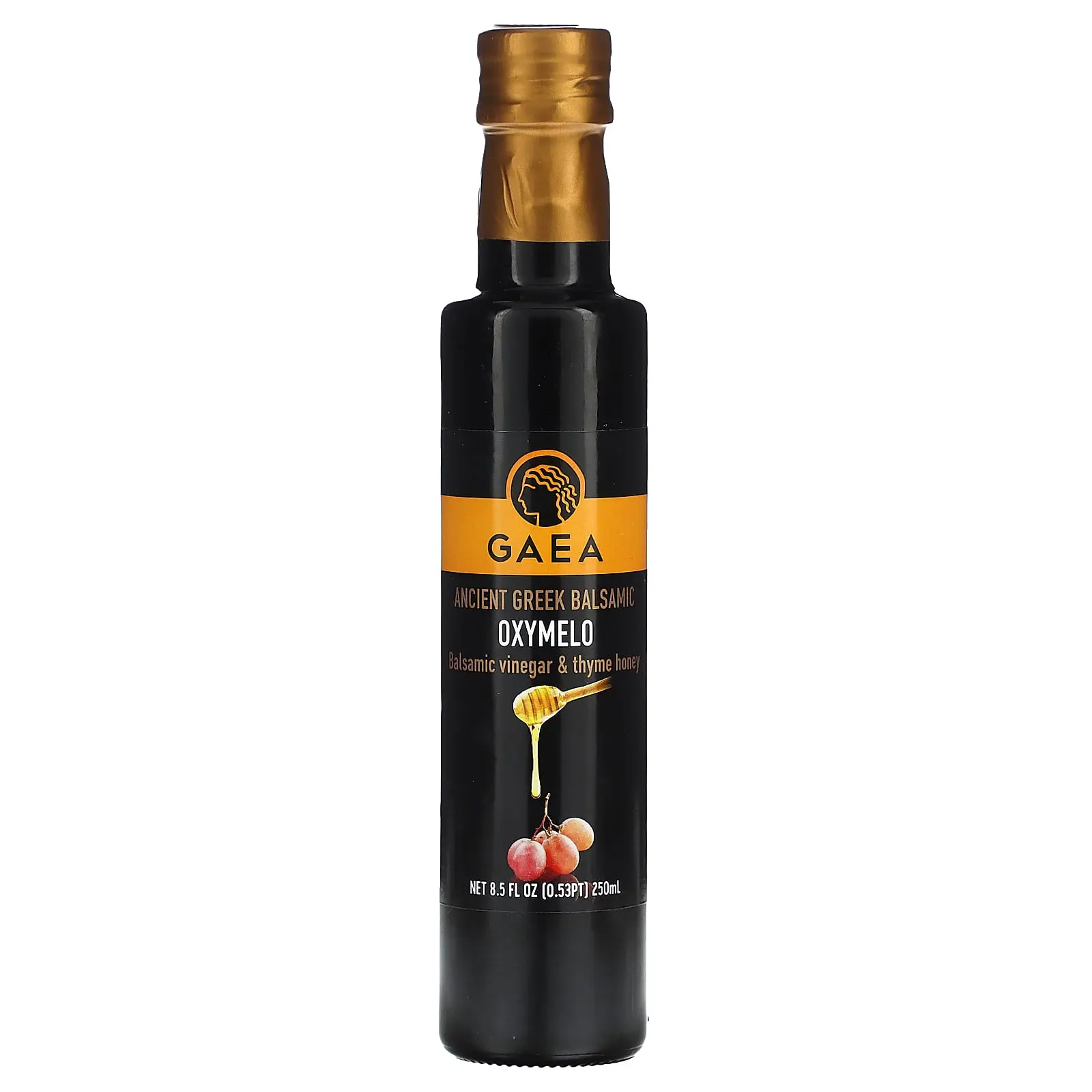 Gaea Ancient Greek Balsamic, OXYMELO, Balsamic Vinegar & Thyme Honey, 8.5 fl oz (250 ml)