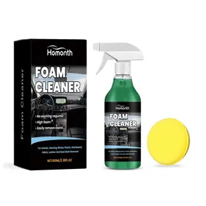Car Interior Refresh Spray, Seat & Dashboard Cleaner, Powerful Stain Remover, Multi-Functional Car Care Solution, Efficient Home Cleaning