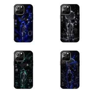 Blue Lock Anime Egoist Football Case for iPhone 17-7 Pro Max Plus & Samsung Galaxy S26-S21 Ultra Plus - Isagi Yoichi Rin Itoshi Nagi Kaiser Neon Aura Phone Cover unisex