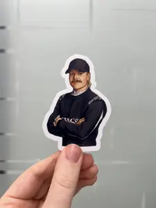 Driver Sticker Laminated