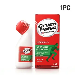 Green pulse 1 Joint Soothing Liquid, made with plant ingredients, is naturally gentle and non-irritating #Summervibes