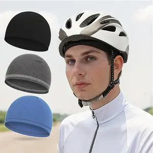 Breathable Cycling Cap Set, Outdoor Sports Helmet Liner, Warm Sweat-Wicking Hat for Spring & Fall, Bicycle Motorcycle Inner Sleeve, Sports Outdoor Hats