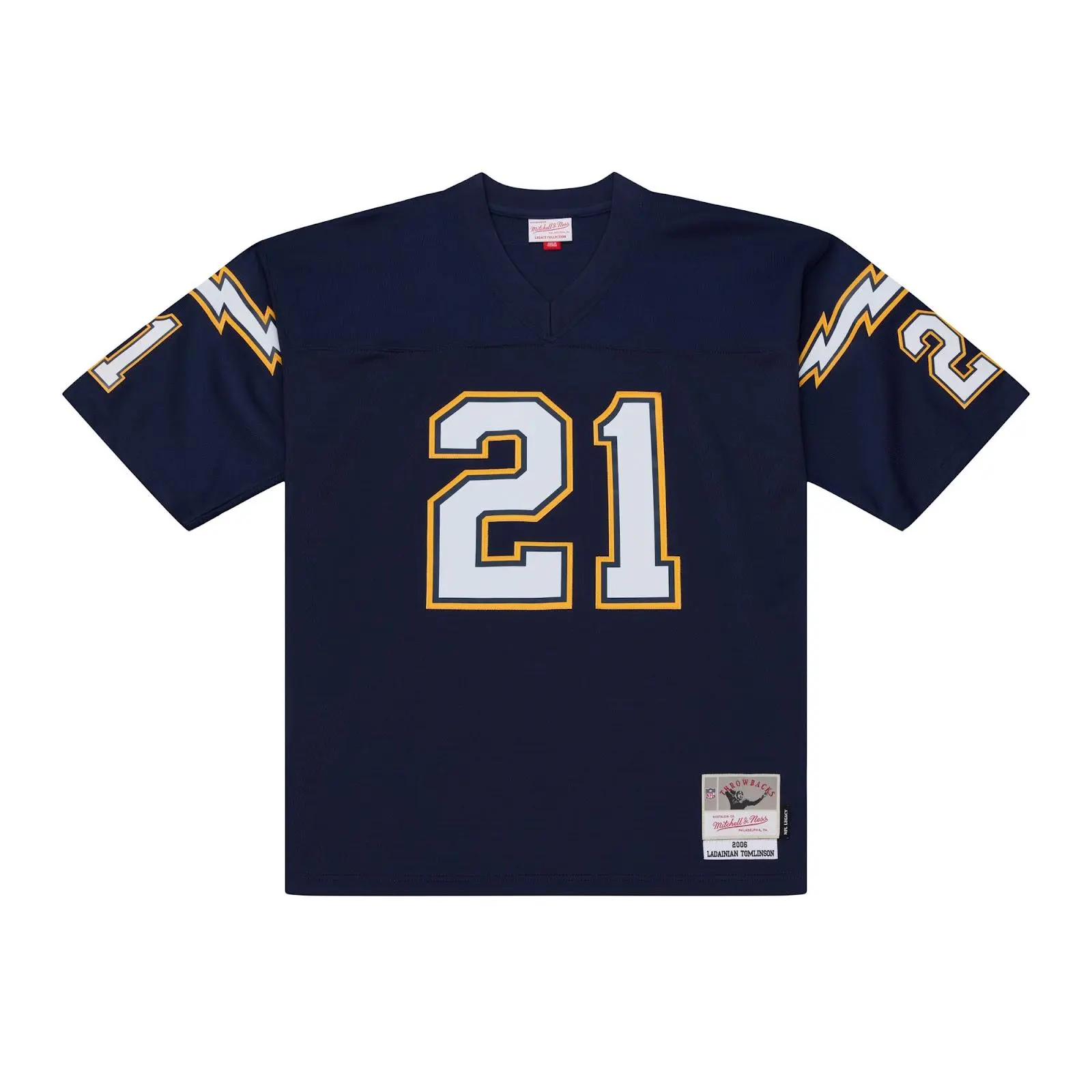 LaDainian Tomlinson San Diego Chargers Navy 2006 Legacy Player Jersey NFL Throwback Mitchell & Ness
