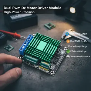 9V-30V 60A Dual PWM DC Motor Driver Module Speed Controller High Power H-Bridge