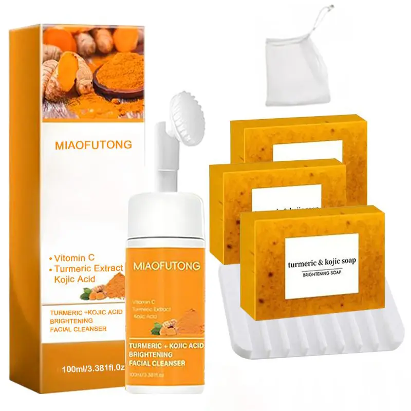 3*soap+cleansing mousse+soap dish