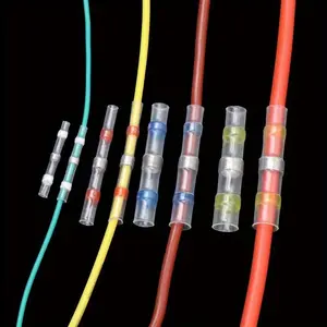 50/100pcs Waterproof Solder Seal Wire Connectors-Heat Shrink Insulated Industrial Electrical Terminals