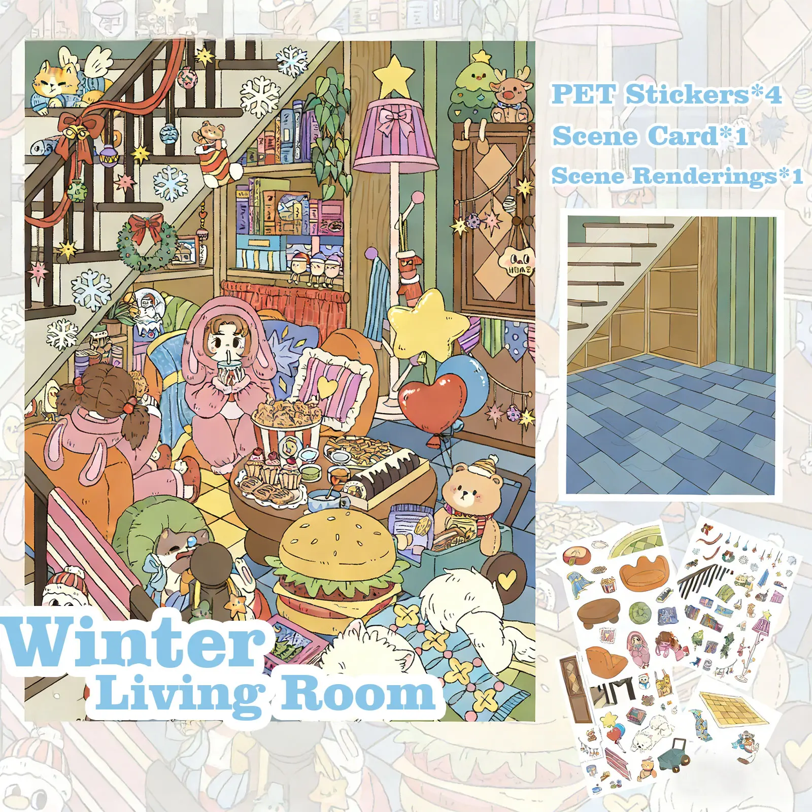 Winter Living Room
