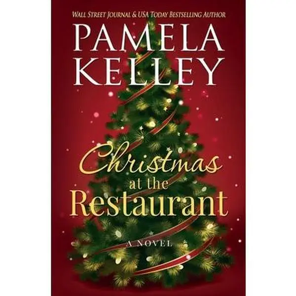 Used Christmas-Themed Fiction Book - Christmas at the Restaurant by Pamela M. Kelley, Piping Plover Press Softcover English Edition